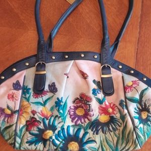 Anuschka canvas handbag